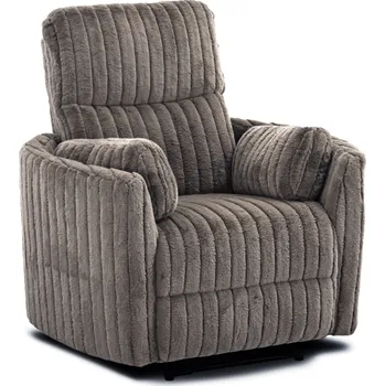 Obývací pokoj JAKS Polohovací křeslo šedé manšestr Raul