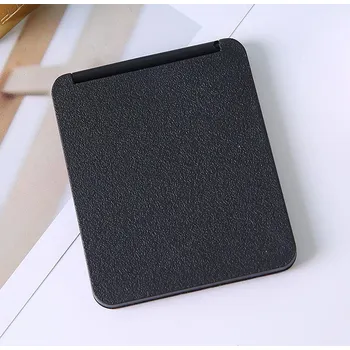 Kosmetické zrcátko Kapesní oboustranné mini zrcátko pro dívky | kapesní zrcátko, oboustranné zrcátko - černá 6x7,5 cm