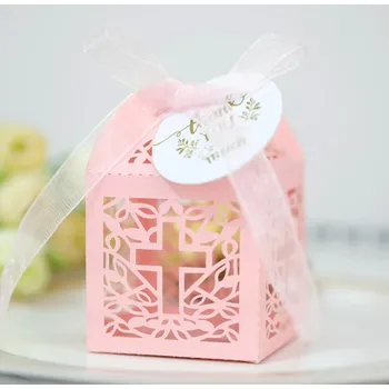 Dárková krabička Andělská krabička na cukrovinky pro oslavu | dárkový box 10 ks - Styl2