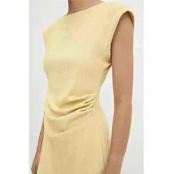 Dámské šaty Šaty Answear.LAB žlutá barva, mini 93023.ios 11X, vel. L