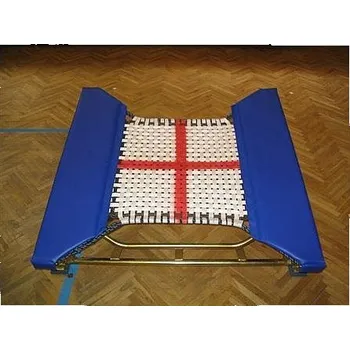 Trampolína E - trampolína, 118x120 cm, otevřené konce, pružiny (OPEN END)