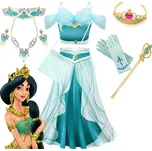 Dětské dívčí šaty Jasmína - Aladin a doplňky 110 - 150 140 cm