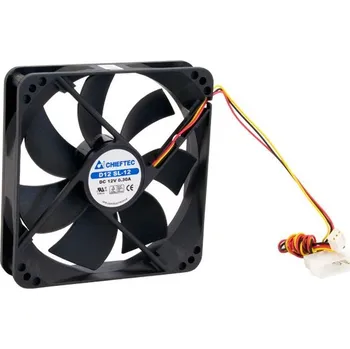 PC ventilátor CHIEFTEC větrák AF-1225S, 120x120x25 mm Sleeve Fan, with 3/4pin connector