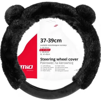 Potah na volant AMiO SWC-57-M 37-39 cm černý