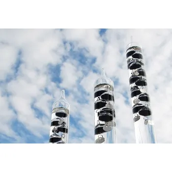 Domácí teploměr Teploměr WORLD OF WEATHER Galileo, 8 x 8 x 40 cm|Esschert Design