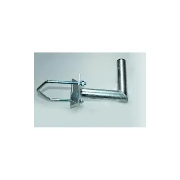 Anténní držák Držák 20cm s vinklem pro uchycení stožáru pr. 150mm - žárový zinek WFmetal, s.r.o. K20V150Z