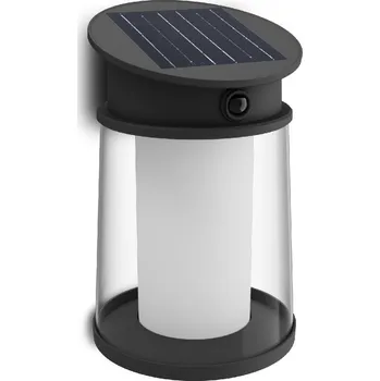 Philips Juda UltraEfficient solární LED svítidlo se senzorem 3,2 W, 500 lm, 4000 K, IP44, kulaté, če