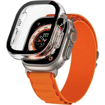 Pouzdro na mobilní telefon PanzerGlass Apple Watch Ultra 3/2/1 ochranný kryt s D3O - čirý rámeček