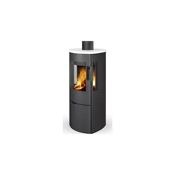 Krbová kamna Romotop Parla 3S keramika silver 54505