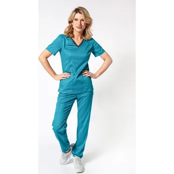 Dámský overall Dámská lékařská souprava Maevn Matrix Contrast morsky modrá