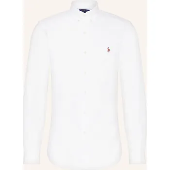 Pánská košile Polo Ralph Lauren Pánská Košile Oxford Slim Fit, bílá, 46
