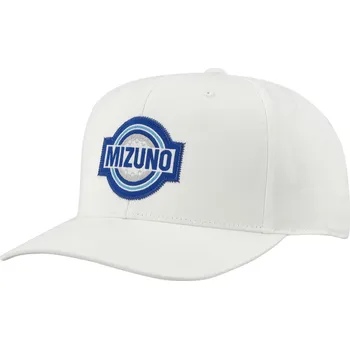 Čepice Mizuno Patch Snapback pánská kšiltovka, bílá