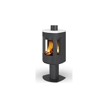 Krbová kamna Romotop Parla T 3S keramika silver 54505