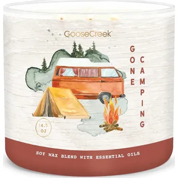 Svíčka Goose Creek Candle svíčka Gone Camping, 411 g