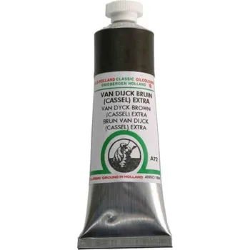 Olejová barva Olejová barva Old Holland A72 Van Dycke brown 40 ml