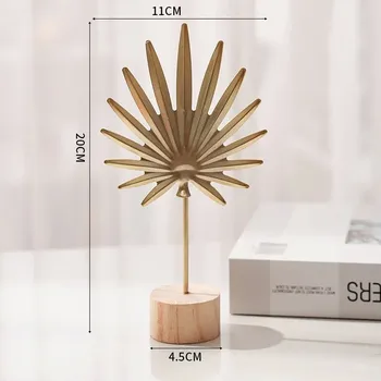 List ginkgo kovová soška | dekorace - Styl5