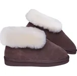 Kreibich&Heitmann Kožešinové bačkory PRAKTIK+ hnědé Barva: hnědá, Velikost: 36