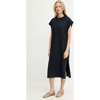 Dámské šaty Šaty BOSS Orange 50540442 námořnická modř 59X, vel. S