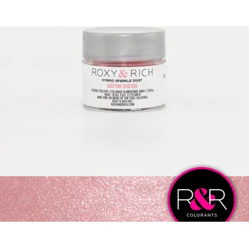 Potravinářské barvivo ROXY & RICH TŘPYTIVÝ PUDR - RŮŽOVÝ BABY PINK 2,5g