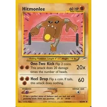 Karetní hra Pokémon NDE 042/105 Hitmonlee - Neo Destiny Stav: Good