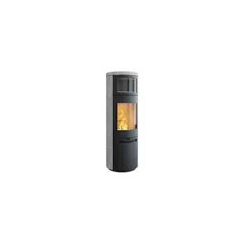 Krbová kamna HETA Scan-line 900B šedý lak a pískovec blackwood