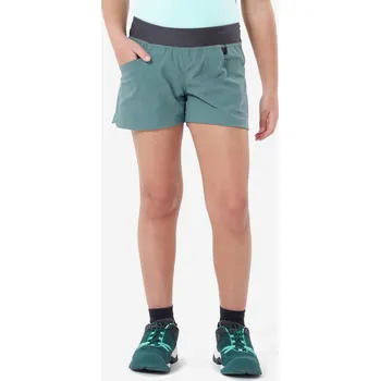 QUECHUA Dívčí turistické kraťasy MH 500 8 LET ZELENÁ