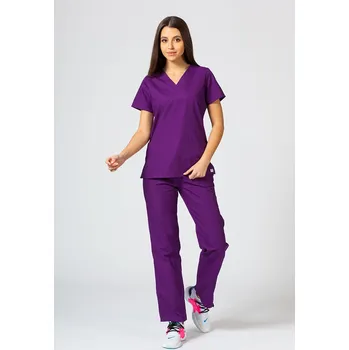 Dámský overall Lékařská souprava Maevn Red Panda fialová