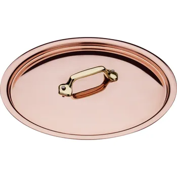 Poklice Poklice 20 cm, s bronzovým úchytem, měď, MAUVIEL - doprava zdarma od 2999 Kč
