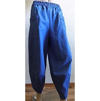 Dámské džíny Džíny harémky světle modré Royal Belle