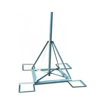 Anténní držák AKCE! Čtyřnožka 3m - PROFI stativ s dlaždicemi CTPRS76DL