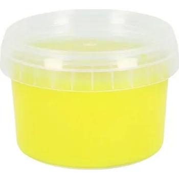 Jedlá dekorace na dort Zrzadlová poleva - žlutá 260g - Cake Masters