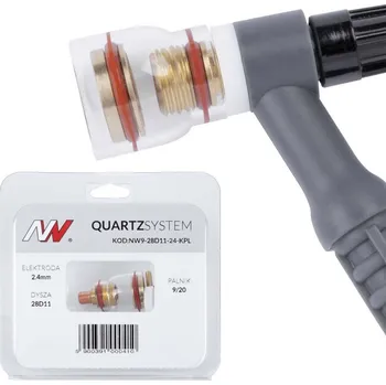Příslušenství ke svářečce Sada dílů QUARTZSYSTEM - 9/20 - malé tělo (elektroda 2,4mm)