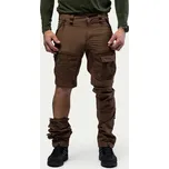 Pánské pohodlné turistické kalhoty 2v1 V2 Beyond Nordic - Sepia Brown Velikost: XL