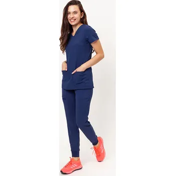Dámský overall Dámská lékařská souprava Heartsoul Break on Through V-neck námořnická modř