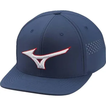 Čepice Mizuno Tour Flat Snapback pánská kšiltovka, modrá
