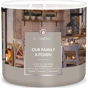 Goose Creek Candle svíčka Our Family Kitchen, 411 g