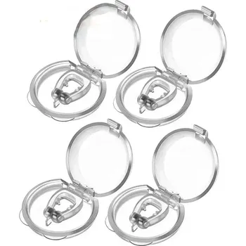 Pomůcka proti chrápání a spánkové apnoe Klip na nos proti chrápání | Pomůcka na chrápání - 4ks opp sáčků