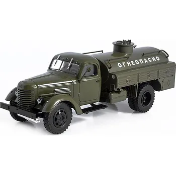 autíčko ACM 4 150 ZIS 150 1:43 - MODIMIO časopis s modelem Legendární náklaďáky SSSR #78 ACM-4150 ( ZIS-150 ) Hořlavina - kovový model auta