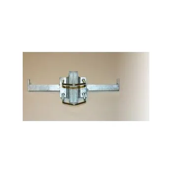 Anténní držák Stupačka na stožár pr. 90mm oboustranná - žárový zinek WFmetal, s.r.o. STUP90ZOB