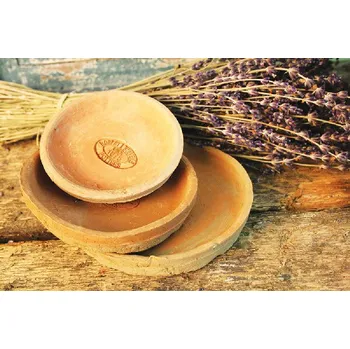 Květináč Sada tří misek pod květináč Robert&Stevens Potters, SINCE 1875, terakota, pr.10cm|Esschert Design