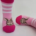 Trepon Dětské bavlněné ponožky ALVA Barva: světle růžová, Velikost: 19 - 21 (29 - 32)