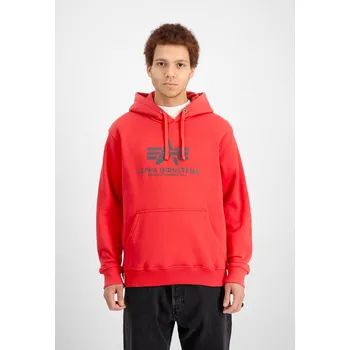 Pánská mikina mikina Basic Hoody radiant red L