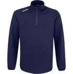 CCM Mikina Locker Room 1/4 Zip Farba: navy modrá, Veľkosť: XL