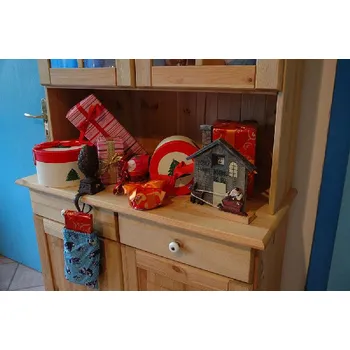 Háček na stůl - zavitá šiška, litina, 22 cm|Esschert Design