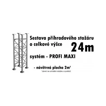 Anténní držák ! AKCE ! Sestava příhradového stožáru 24m SPS24MPM
