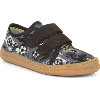 Dívčí obuv Froddo Tenisky barefoot canvas G1700379-26 football Velikost: 34