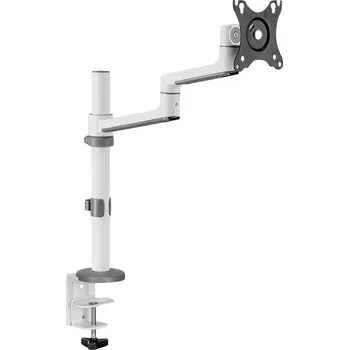 Televizní držák Neomounts DS60-425WH1 držák na stůl pro monitor 43,2 cm (17) - 68,6 cm (27) bílá nastavitelná výška, naklápěcí, nakláněcí, otočný