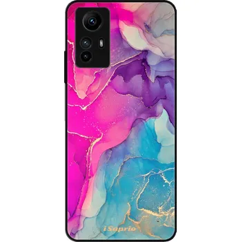 Pouzdro na mobilní telefon Lesklé pouzdro iSaprio pro Xiaomi Redmi Note 12S - Purple Ink (Lesklé pouzdro, kryt, obal iSaprio Exclusive na mobil Xiaomi Redmi Note 12S s motivem Purple Ink - elegantní skleněný vzhled, skvělá ochrana mobilu a luxusní styl, vyrobeno v Česku)