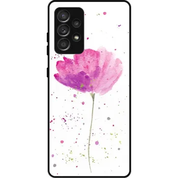Pouzdro na mobilní telefon Lesklé pouzdro iSaprio pro Samsung Galaxy A52 / A52 5G / A52s 5G - Poppies (Lesklé pouzdro, kryt, obal iSaprio Exclusive na mobil Samsung Galaxy A52 / A52 5G / A52s 5G s motivem Poppies - elegantní skleněný vzhled, skvělá ochrana mobilu a luxusní styl,)