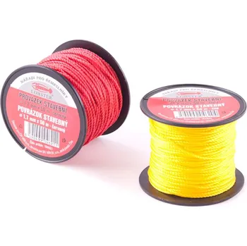 Provázek stavební 2,0mm x 50m, žlutý